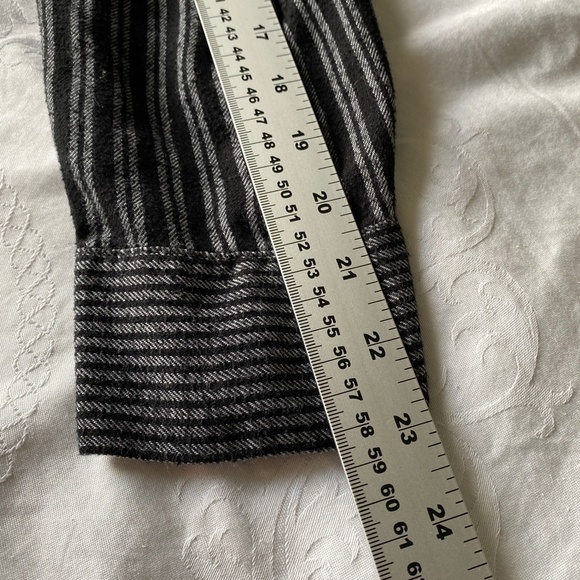 DKNY Black and White Striped Mini Dress - Picture 12 of 14